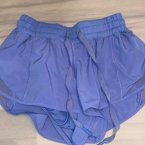 Lululemon purple hotty hot shorts